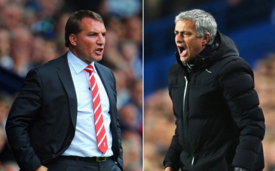 Brendan Rodgers Liverpool Jose Mourinho Chelsea