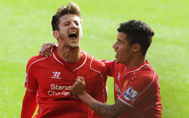 Adam Lallana Philippe Coutinho Liverpool
