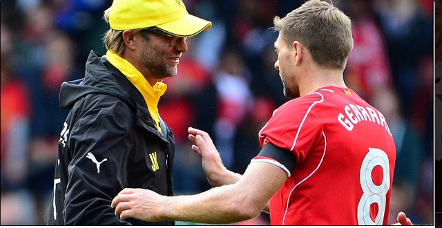 Jurgen Klopp, Steven Gerrard
