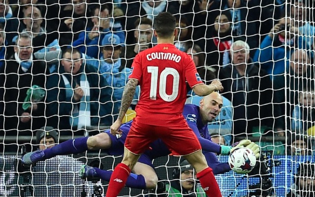 Philippe Coutinho League Cup final