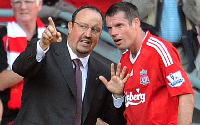 Jamie Carragher & Rafael Benitez