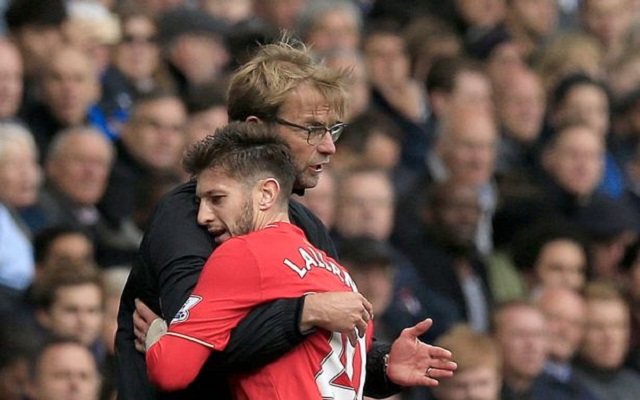 lallana-klopp