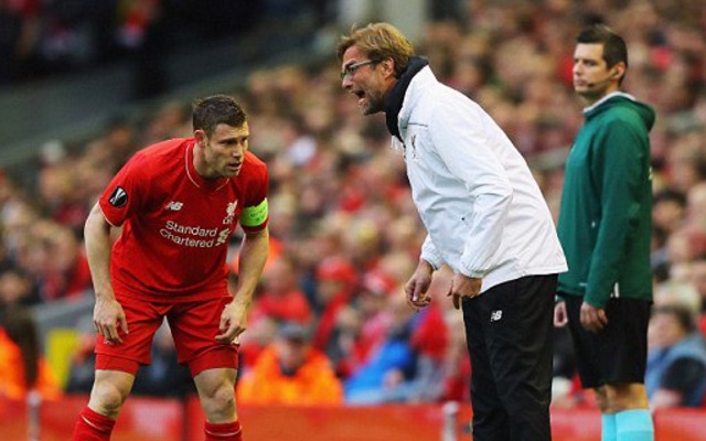 James Milner, Jurgen Klopp
