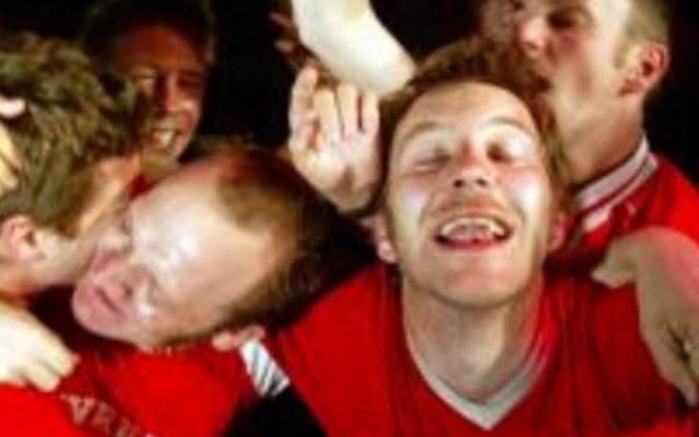 Liverpool fans celebrate