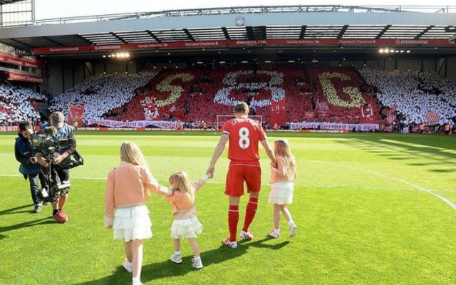 Steven Gerrard Anfield