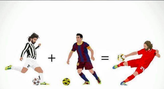 Pirlo, Xavi, Allen