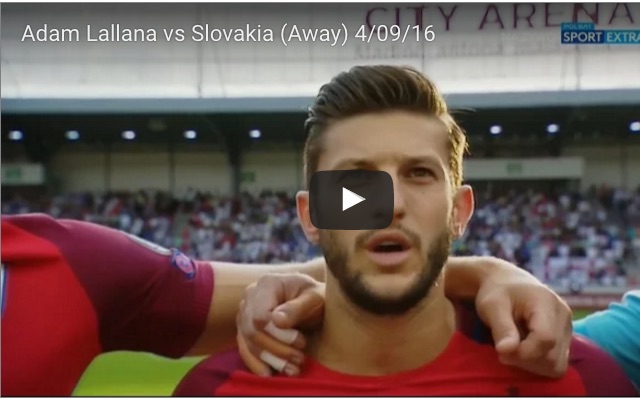 Adam Lallana England