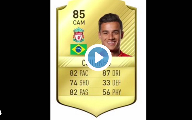 Coutinho FiFA Stats