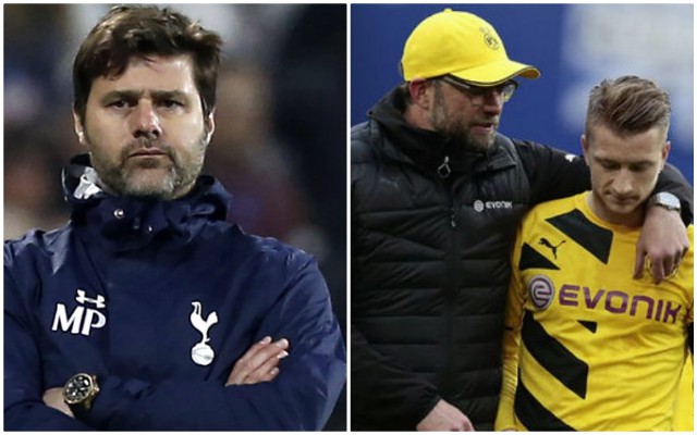 Pochettino, Klopp, Reus