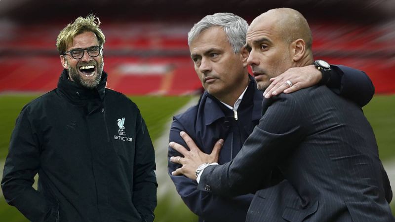 Klopp Mourinho Guardiola
