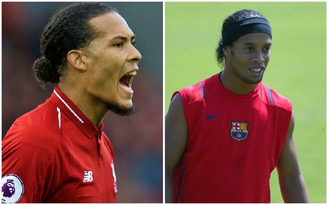 Virgil van Dijk, Ronaldinho
