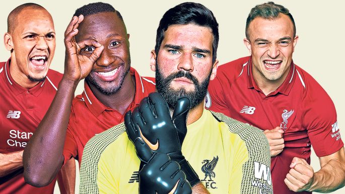 Fabinho, Keita, Shaqiri, Alisson
