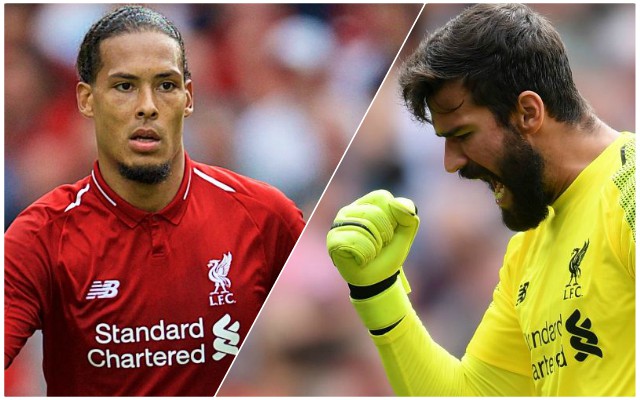 Virgil van Dijk, Alisson