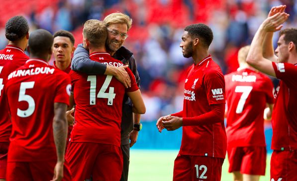 Klopp, Henderson, Gomez