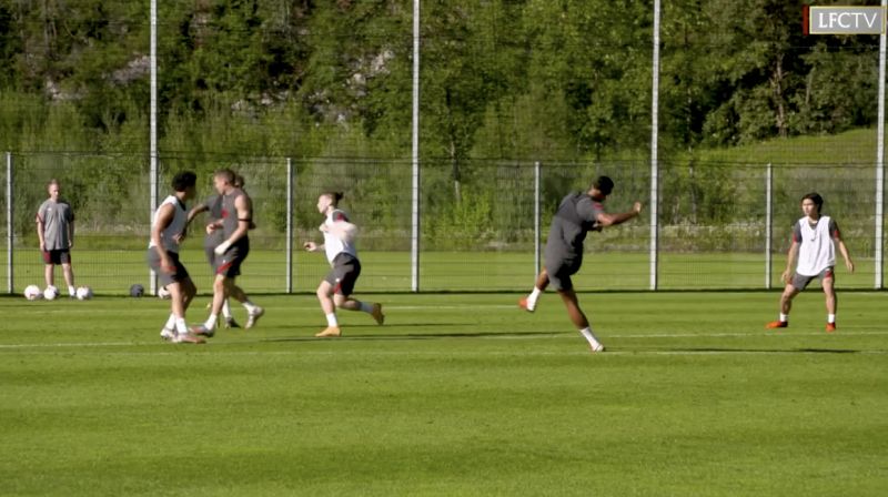 Van Dijk training