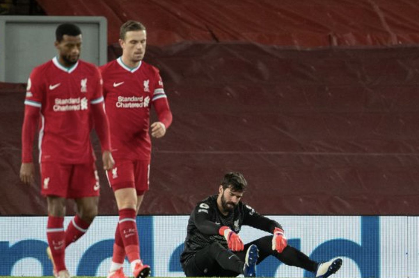Alisson, Wijnaldum, Henderson