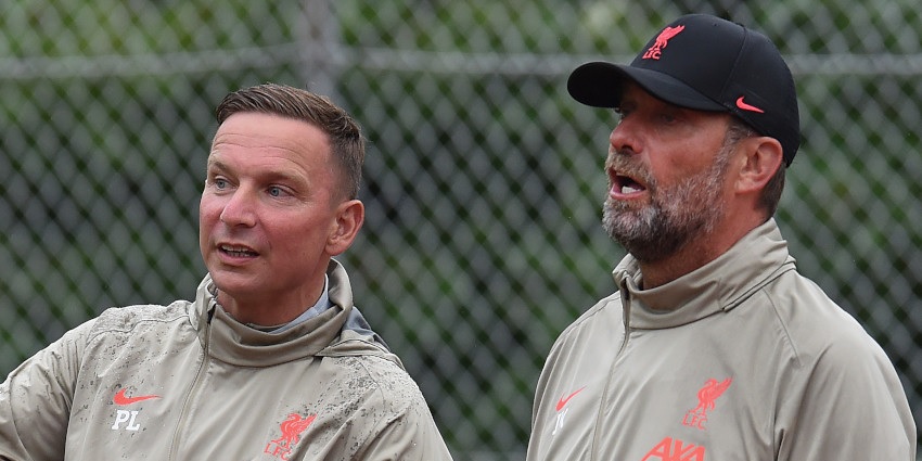 Lijnders, Liverpool, Pearce, Klopp