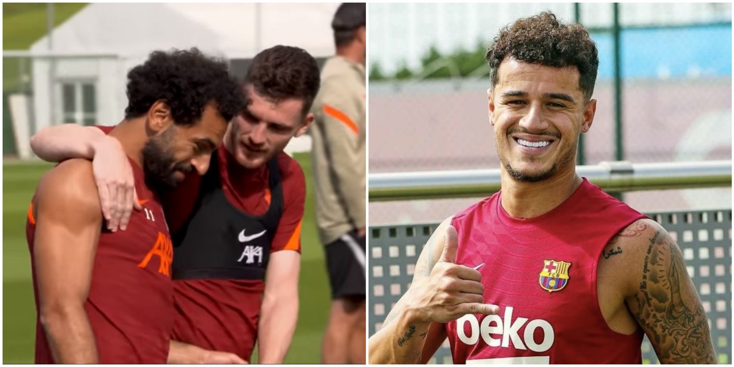 Salah, Coutinho, Robinson, Liverpool