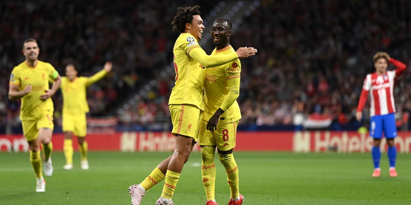 Keita, Jones, Gomez, Liverpool