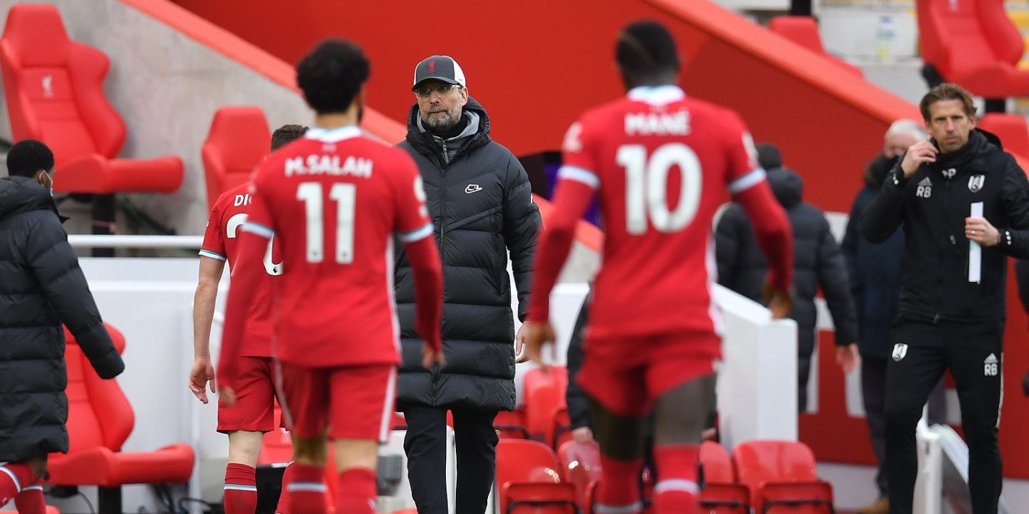 Klopp, Mane, Salah, Keita