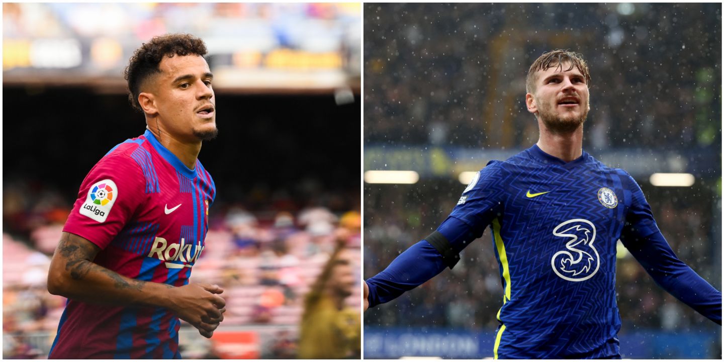 Werner, Coutinho, Falk, Liverpool