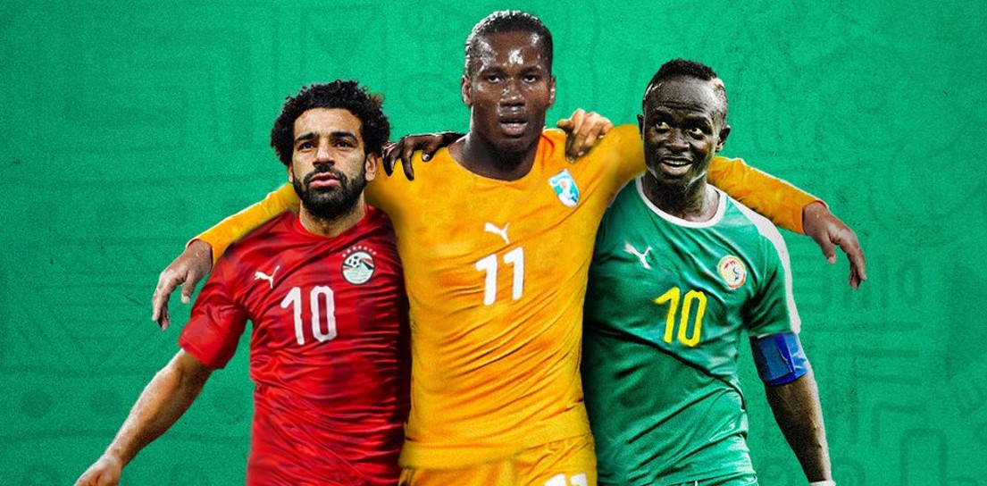 Salah, Mane, Drogba
