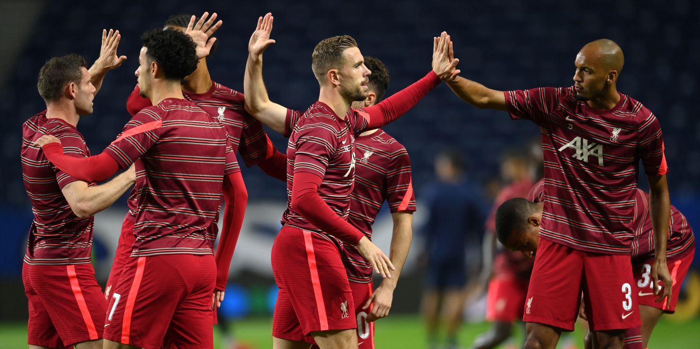 Liverpool, Henderson, Fabinho, Thiago Alcantara