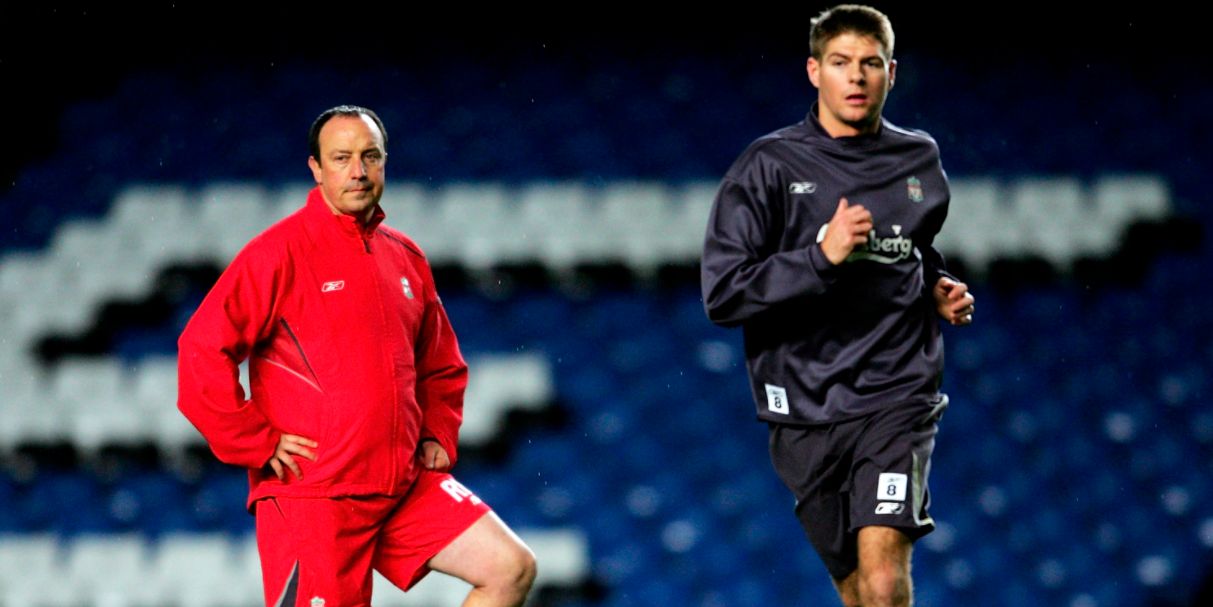 Gerrard, Benitez, Everton
