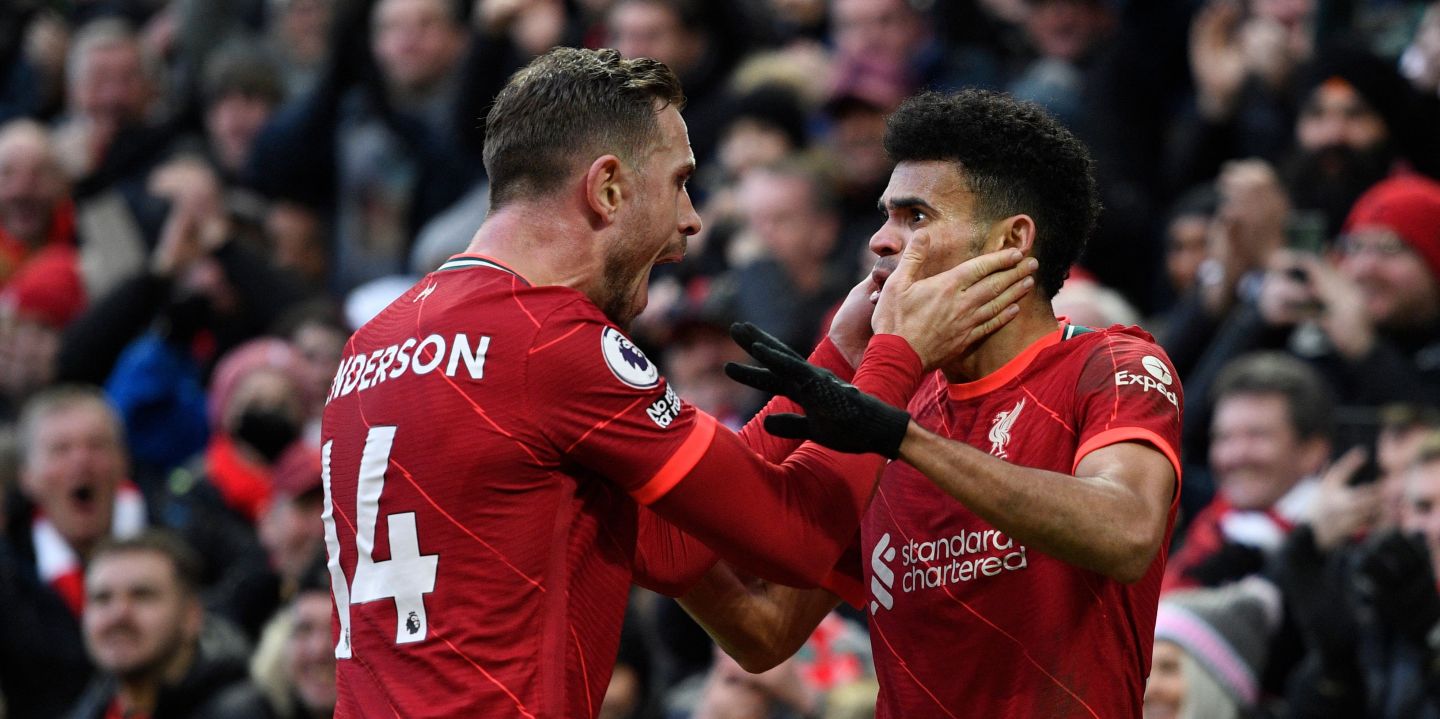 Diaz, Henderson, Klopp, Liverpool