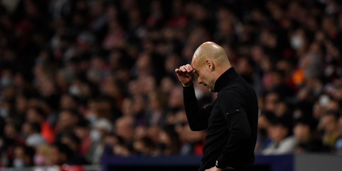 Guardiola, De Bruyne, Walker, Palmer