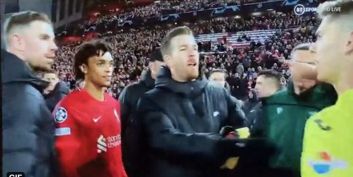Foyth, Klopp, Alexander-Arnold, Henderson, Adrian