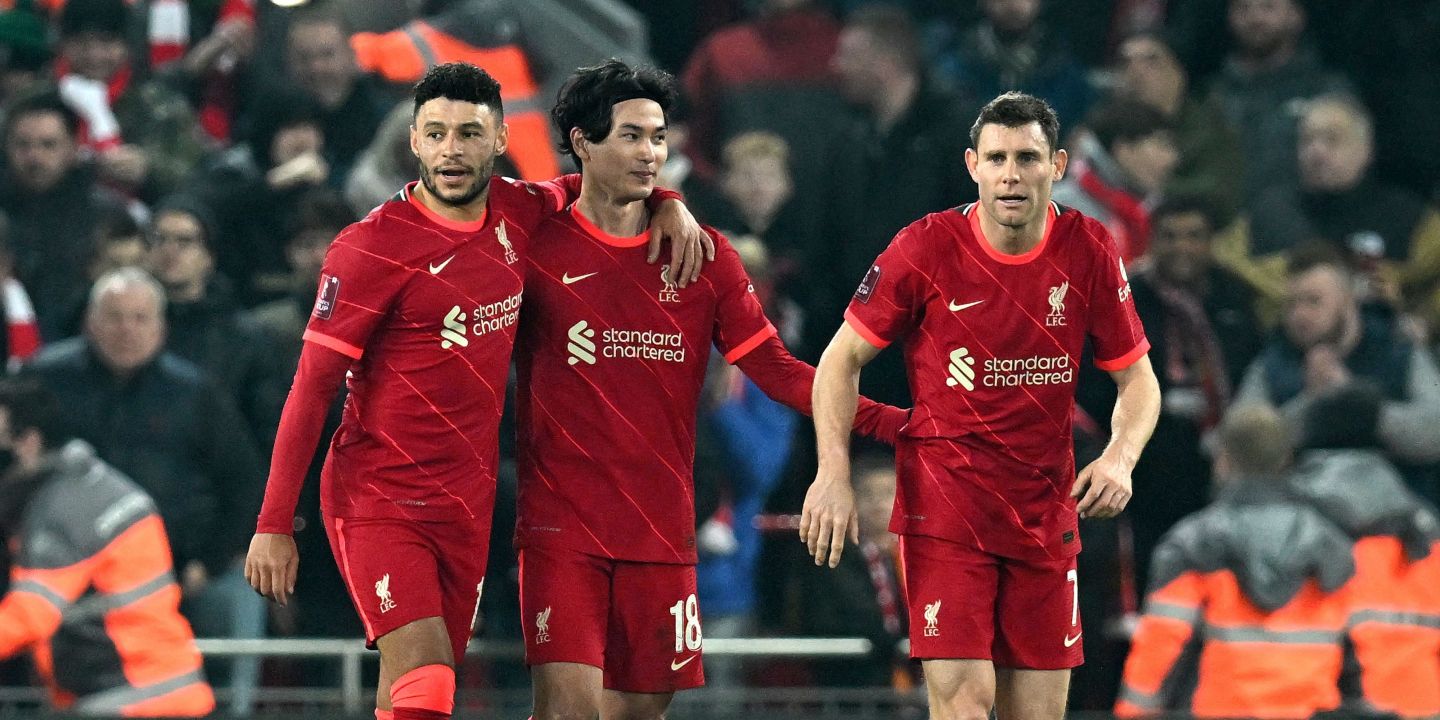 Minamino, Jones, Liverpool, Elliott