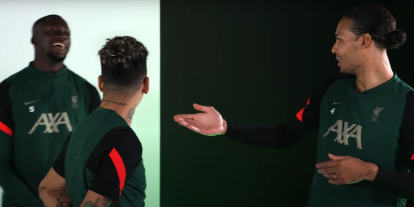 Konate, van Dijk, Firmino