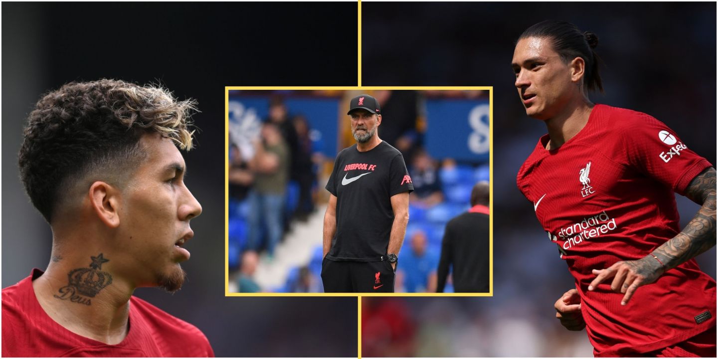 Nunez, Firmino, Liverpool