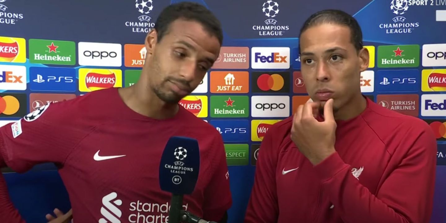 Matip, van Dijk