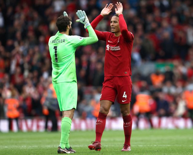 Liverpool, van Dijk, Alisson