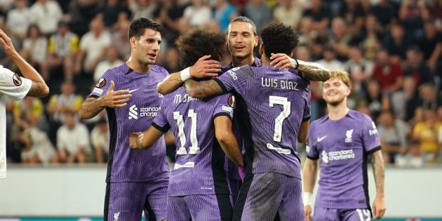 Nunez, Salah, Liverpool