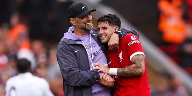 Klopp, Szoboszlai, Elliott