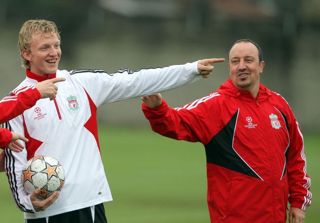 Dirk Kuyt, Rafa Benitez