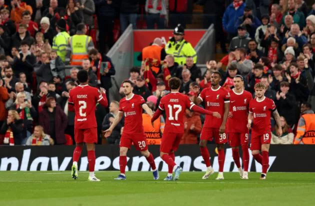 Liverpool, Sutton, Nunez