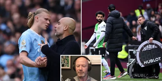 Shearer, Klopp, Salah, Haaland, Guardiola