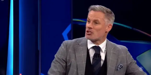 Jamie Carragher discusses perfect night after Man City draw