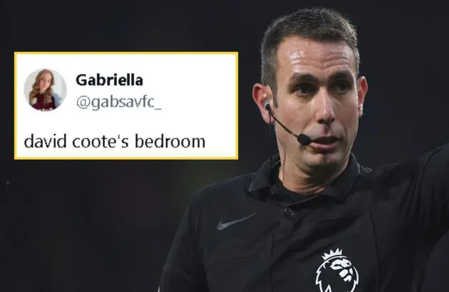 Suspended Premier League referee David Coote.