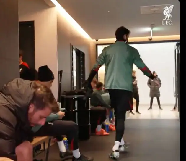 Alisson Becker returns to training in huge boost for Liverpool