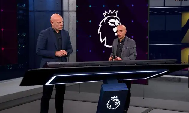 Howard Webb believes the officials were right to show Tosin a yellow card for his foul on Diogo Jota