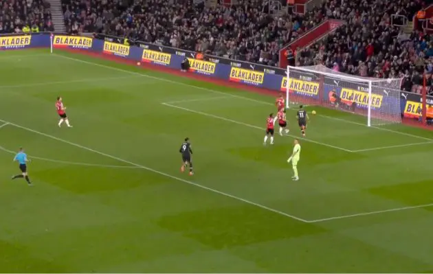 Mo Salah equalises for Liverpool against Southampton