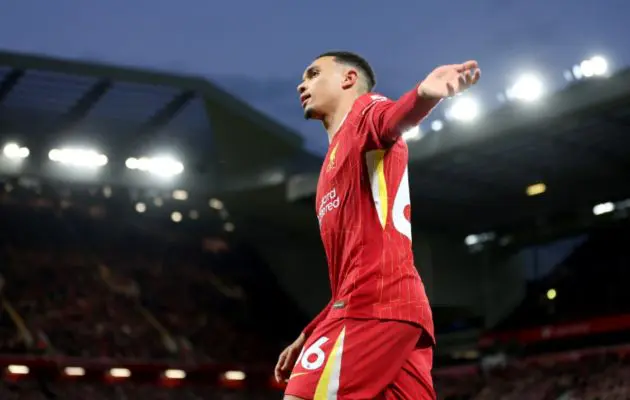 Trent Alexander-Arnold has just seven months remaining on his current Liverpool contract
