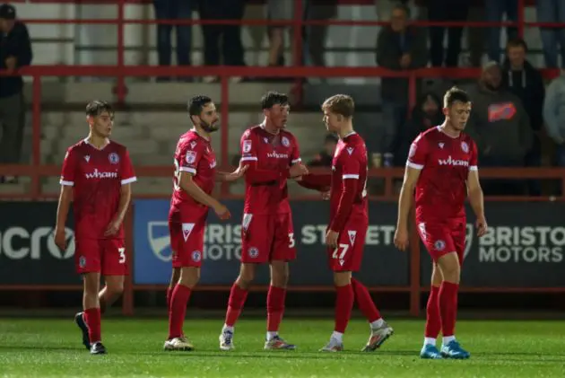 Accrington striker Josh Woods will face Liverpool in the FA Cup next month
