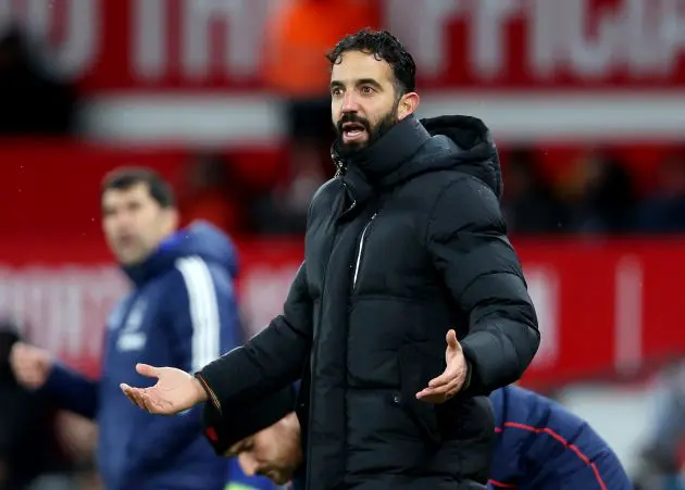 Ruben Amorim has now lost two games in four days as Man United manager