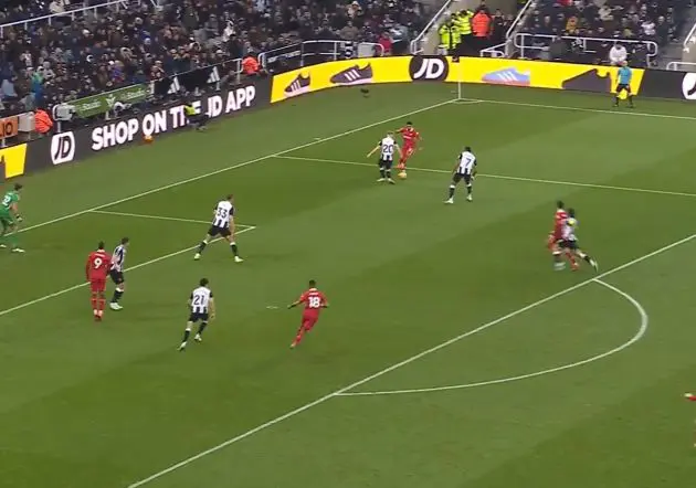 Mo Salah set up Curtis Jones with a sublime assist